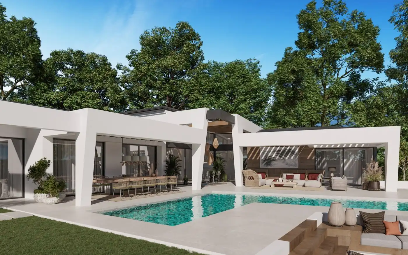 Chalet con piscina en venta en Nueva Andalucía, imagen 3