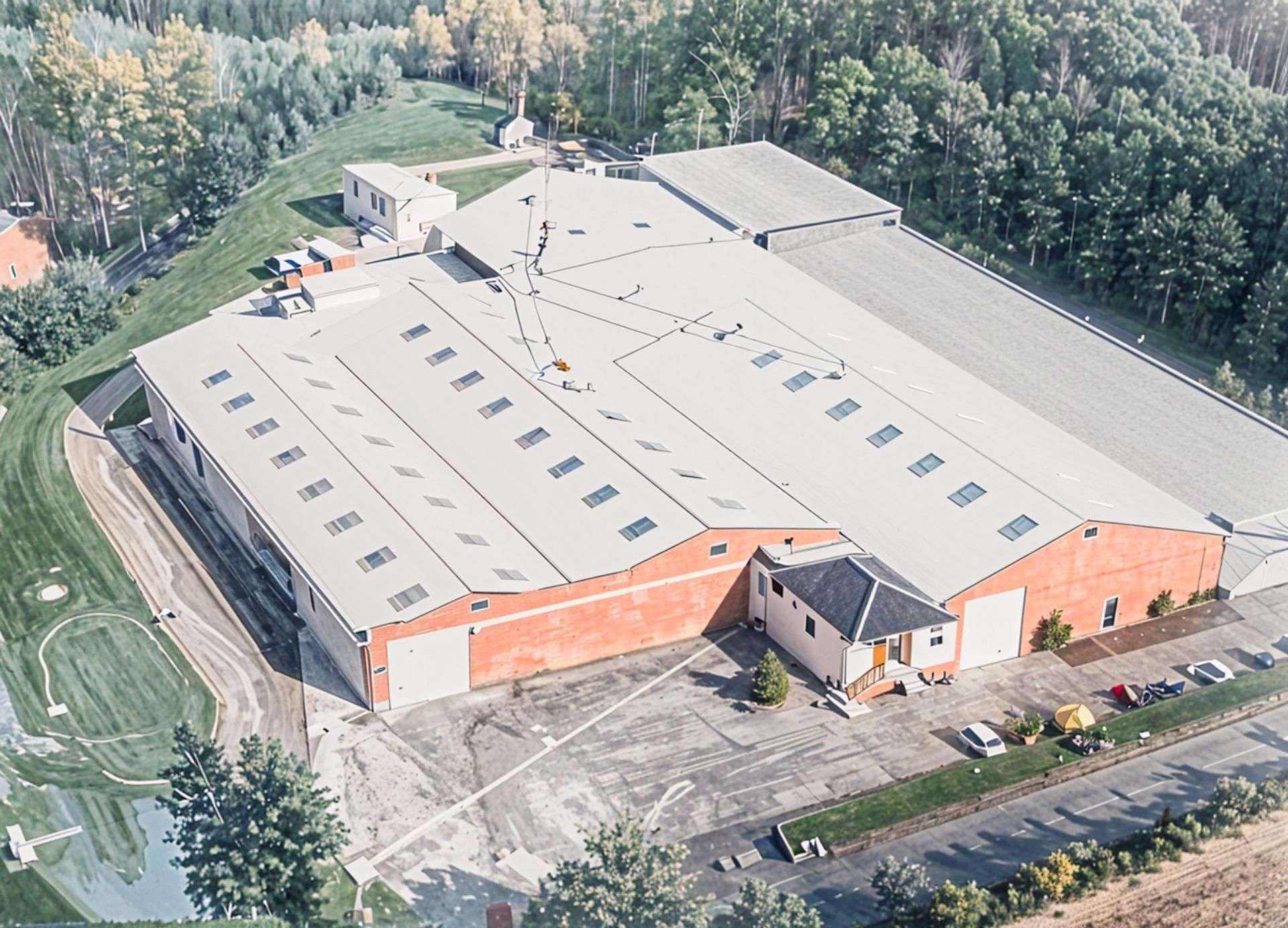 Außenansicht von Fabrikhallen zum verkauf in Torrelavit