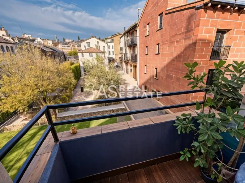 Vista exterior de Piso en venta en Madrid con Terraza