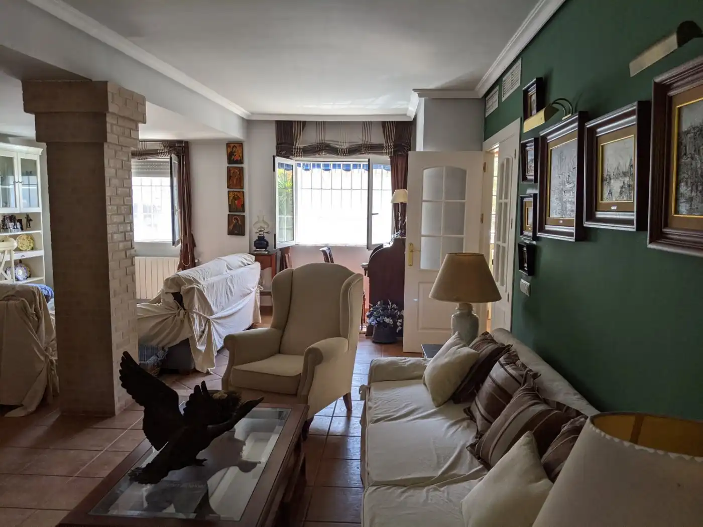 Living room of Houses for sale in Archena  with Air Conditioner, Private garden and Terrace