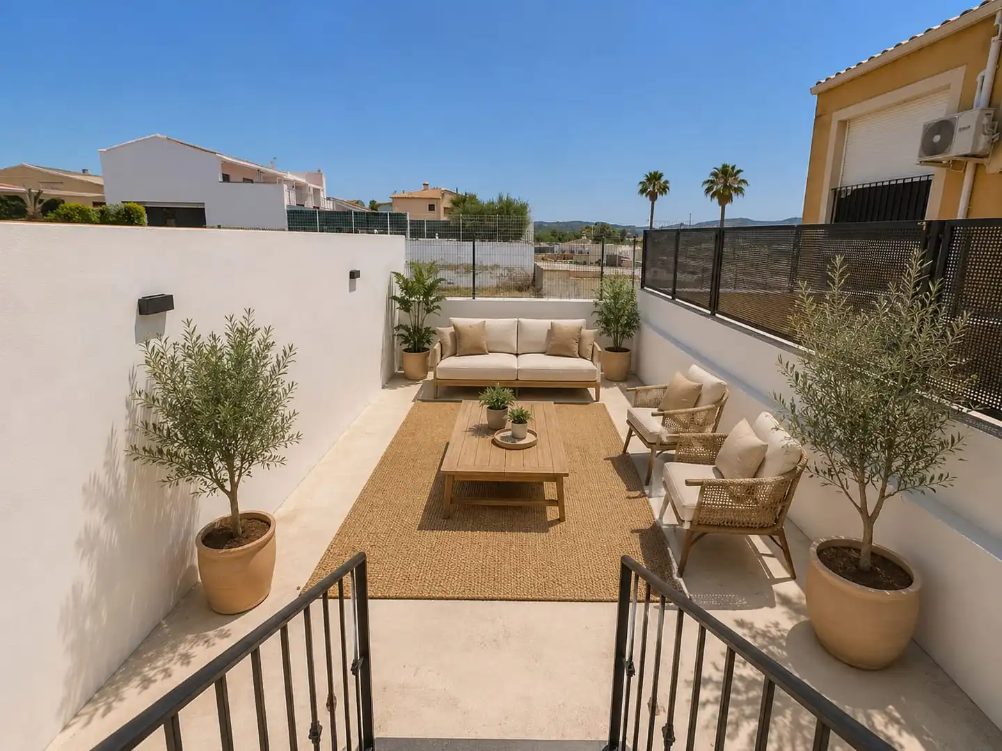 Terrassa de Casa adosada en venda en Llanera de Ranes amb Traster