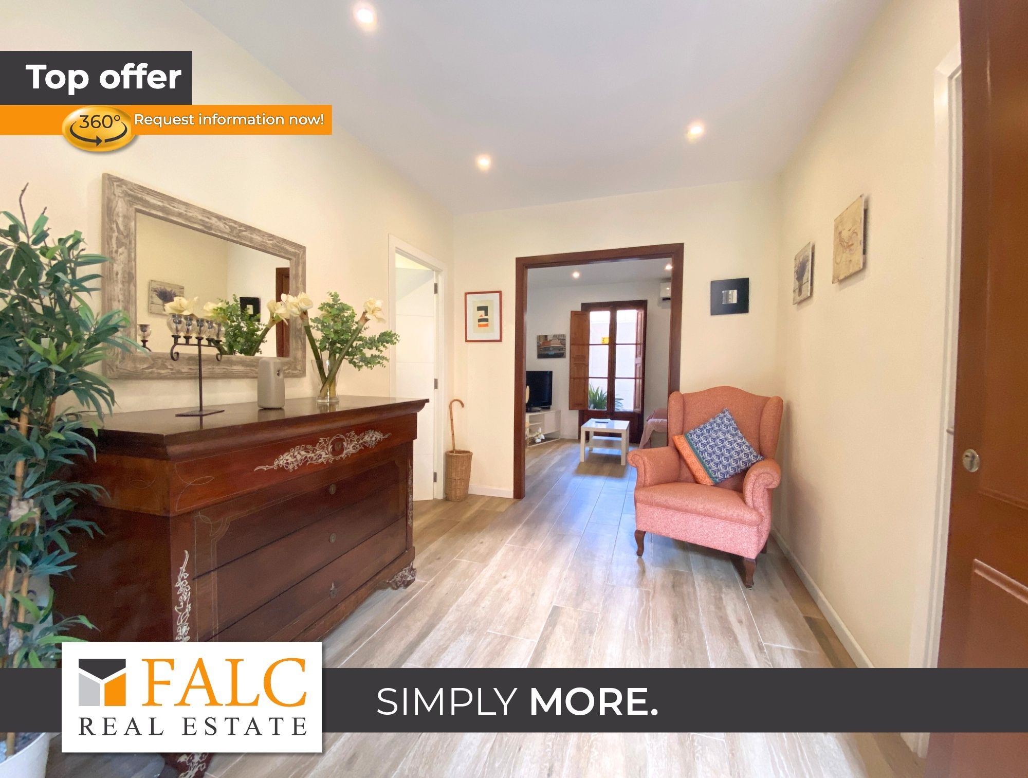 Apartamento de alquiler en  Palma de Mallorca