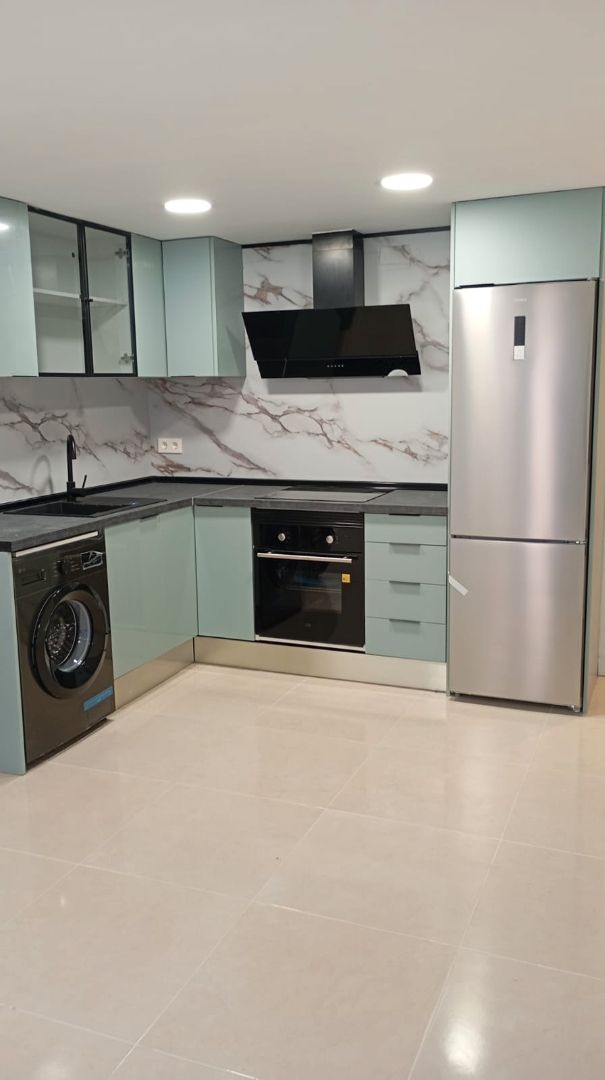 Kitchen of Flat for sale in  Zaragoza Capital  with Heating, Terrace and Oven