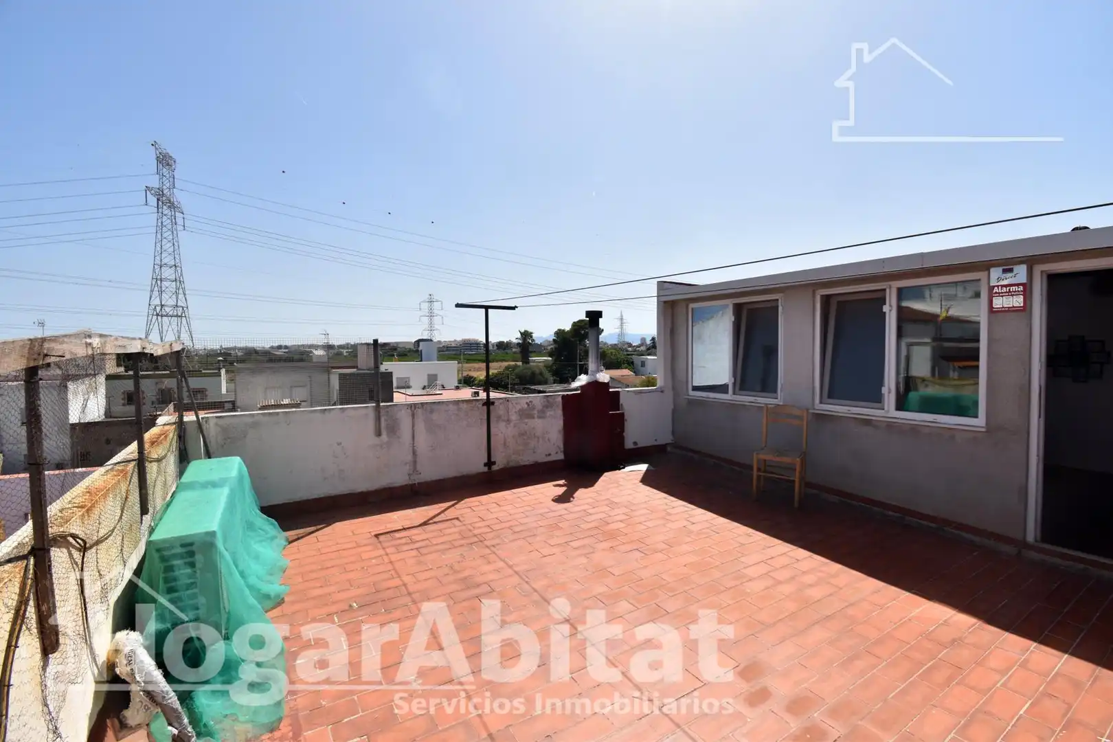 Vista exterior de Pis en venda en Castellón de la Plana / Castelló de la Plana amb Aire condicionat i Terrassa