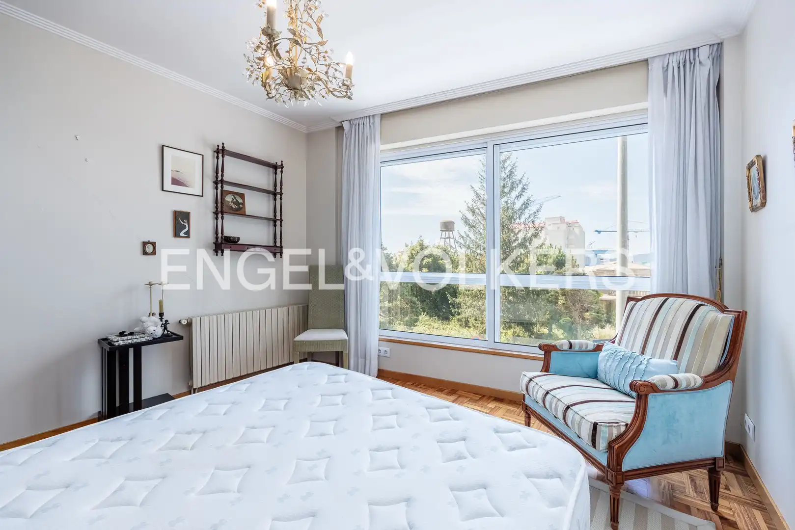 Bedroom of Apartments for rent in Vigo   with Heating, Private garden and Terrace