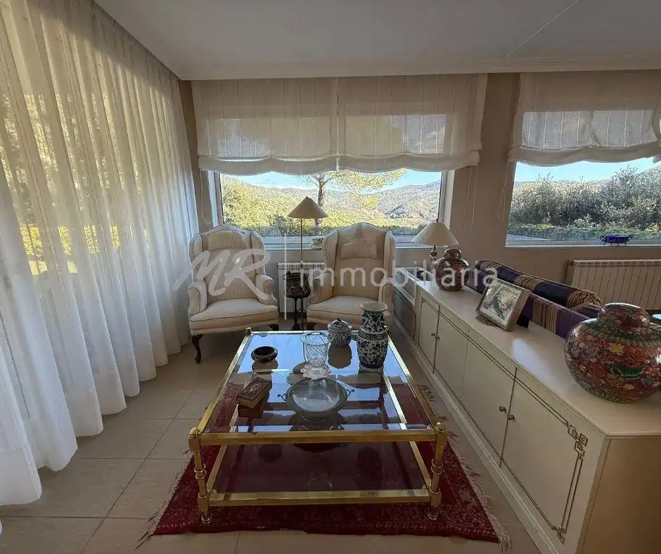Sala de estar de Casa o chalet en venta en Dosrius con Calefacción, Jardín privado y Terraza