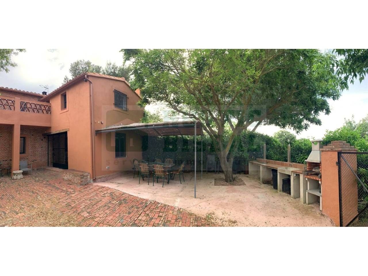 Garden of Country house to rent in Flaçà  with Heating, Private garden and Swimming Pool