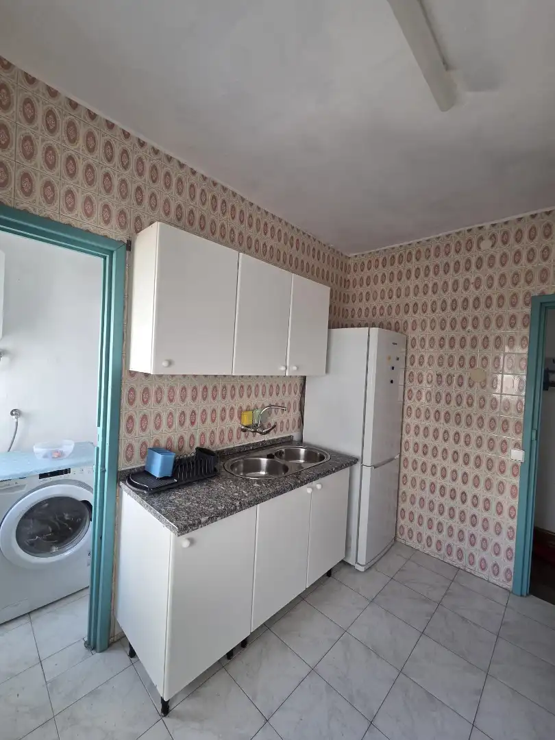 Kitchen of Flat for sale in Badajoz  with Air Conditioner, Furnished and Washing machine