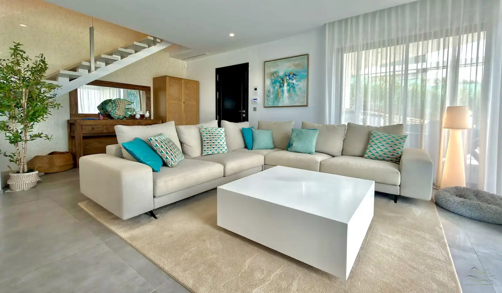 Living room of Houses for sale in Jávea / Xàbia  with Air Conditioner, Heating and Private garden