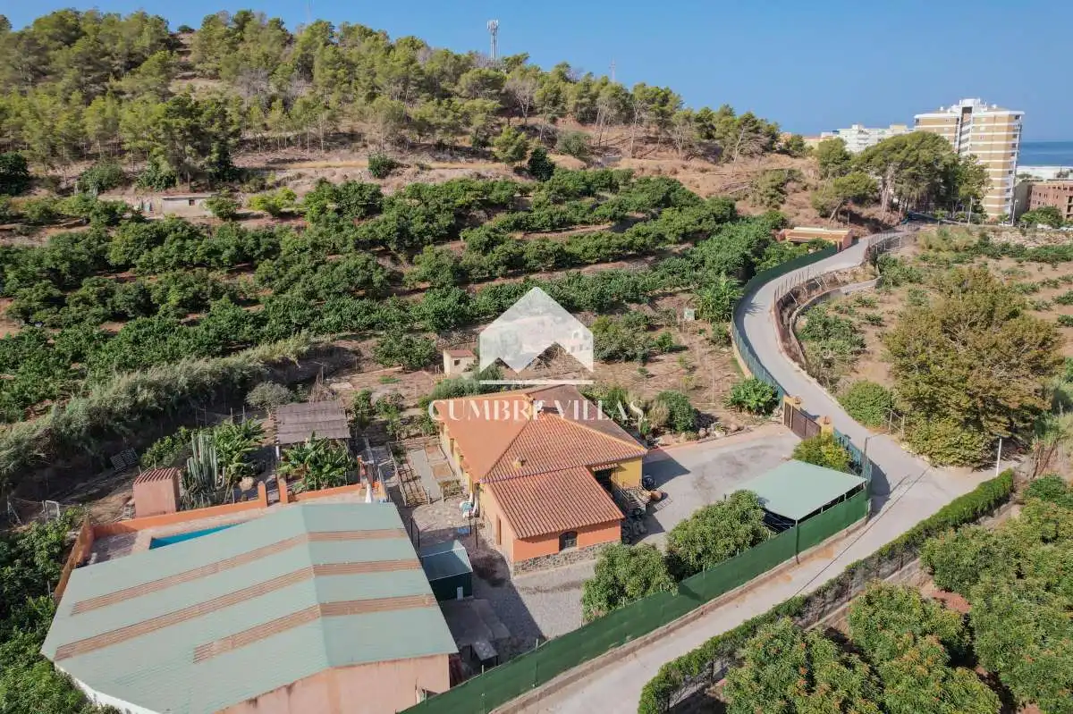 Außenansicht von Country house zum Verkauf in Torrenueva Costa mit Privatgarten, Terrasse und Abstellraum