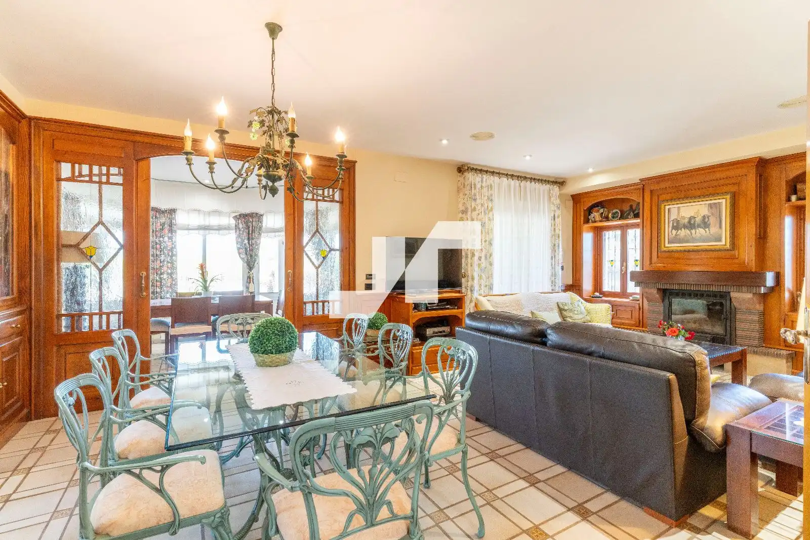 Sala de estar de Casa o chalet en venta en Vila-real con Aire acondicionado, Calefacción y Terraza