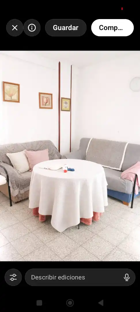 Sala de estar de Casa o chalet en venta en Espeluy con Amueblado