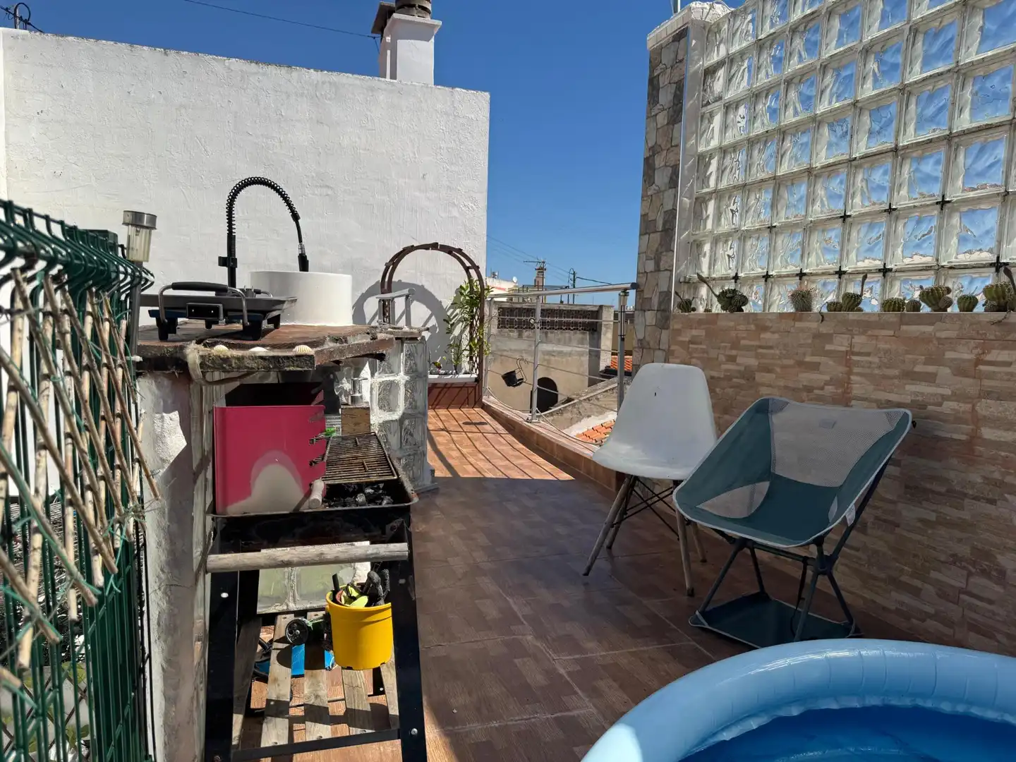 Terraza de Piso de alquiler en Oliva con Aire acondicionado, Calefacción y Terraza
