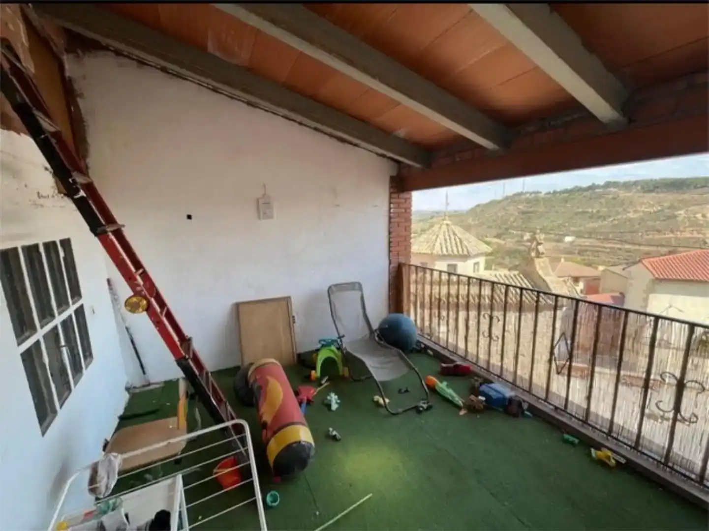 Terrassa de Pis en venda en Caspe amb Aire condicionat, Jardí privat i Traster