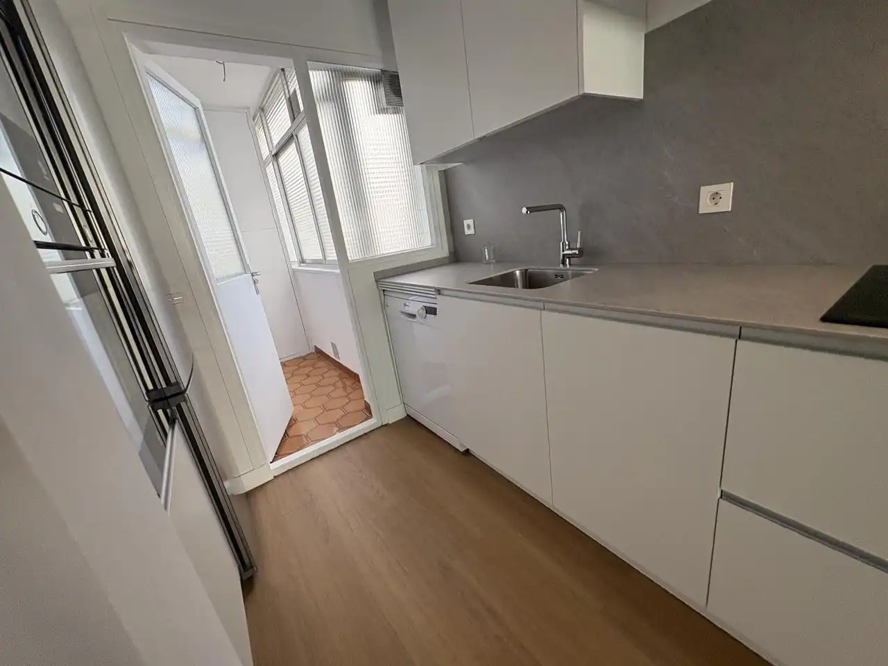 Küche von Wohnung zur Miete in Madrid mit Klimaanlage und Heizung