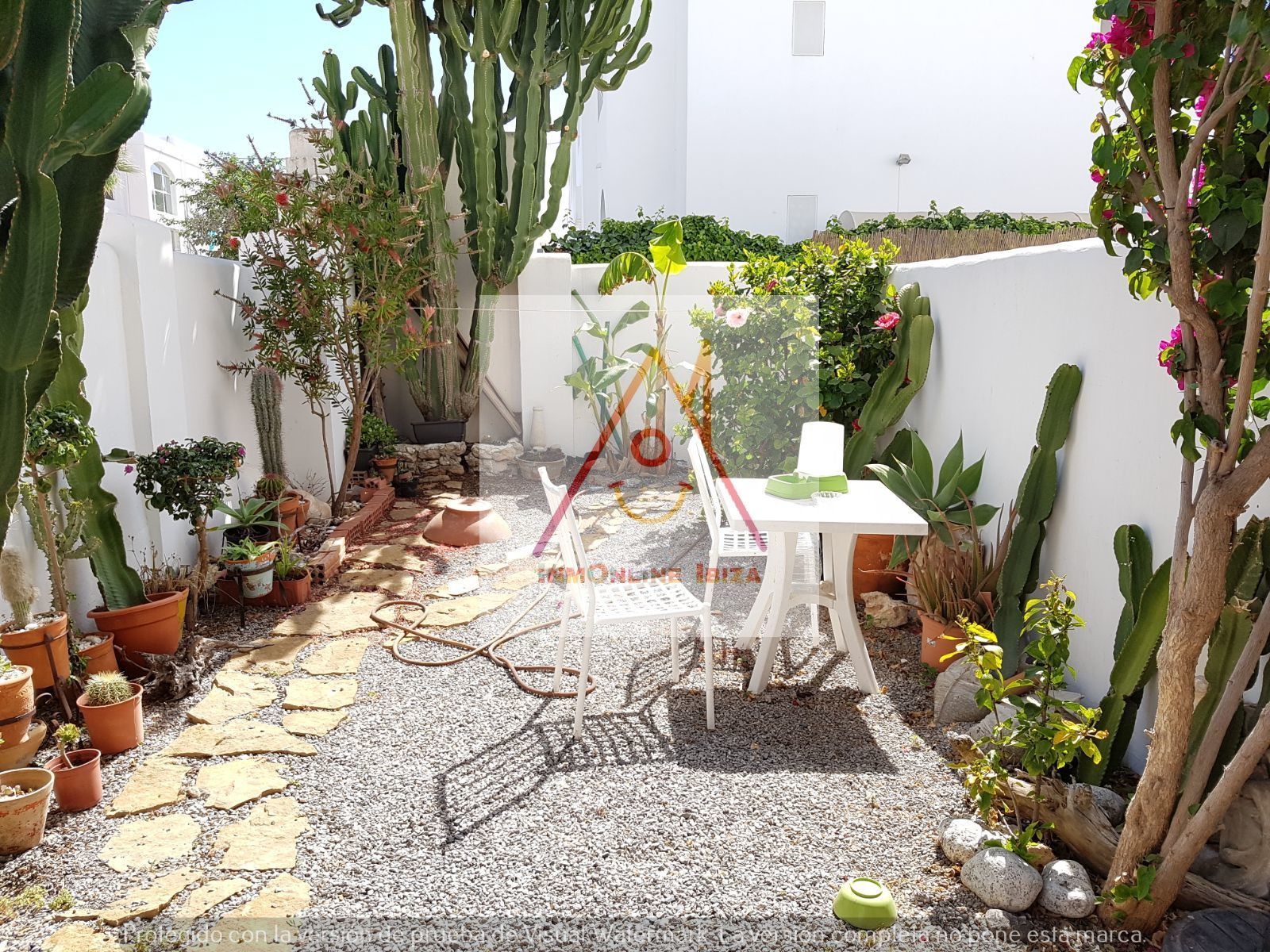 Garden of Flat to rent in Eivissa  with Private garden, Furnished and Oven