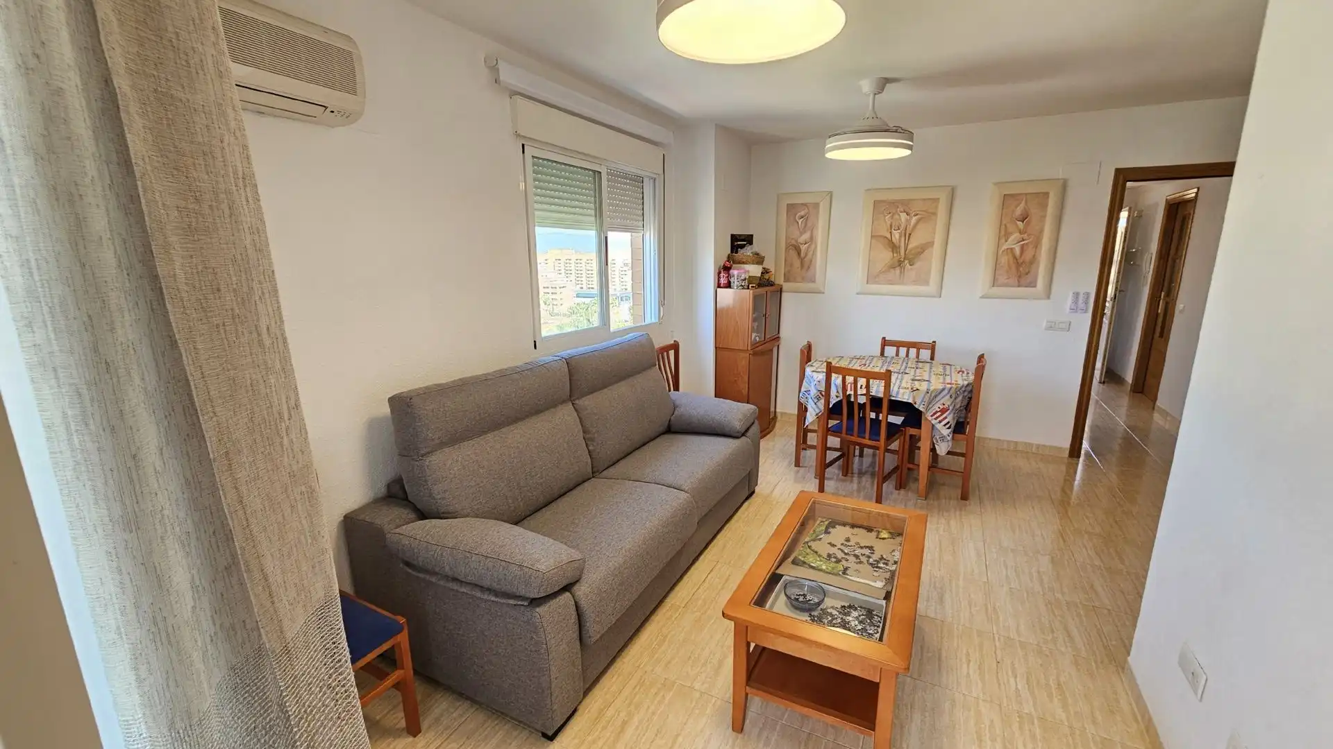 Sala d'estar de Apartament en venda en Oropesa del Mar / Orpesa amb Aire condicionat, Calefacció i Terrassa