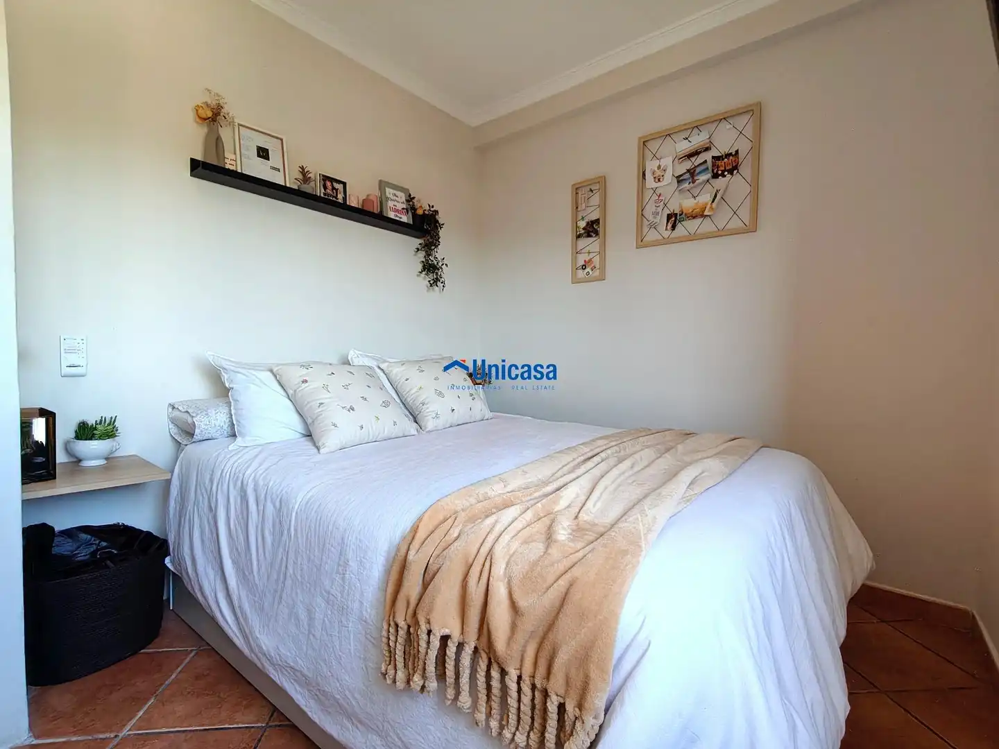 Bedroom of Flat for sale in Málaga  with Air Conditioner, Terrace and Furnished