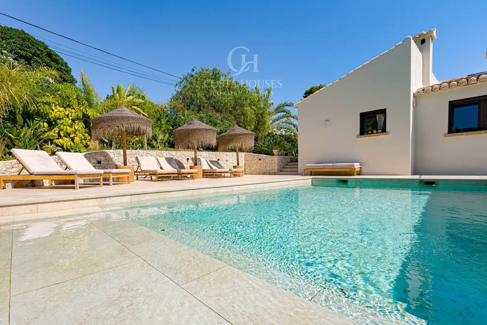Exterior view of Houses for sale in Jávea / Xàbia  with Air Conditioner, Private garden and Terrace