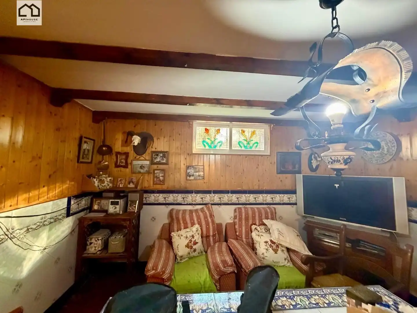 Living room of Houses for sale in Numancia de la Sagra  with Air Conditioner, Heating and Terrace