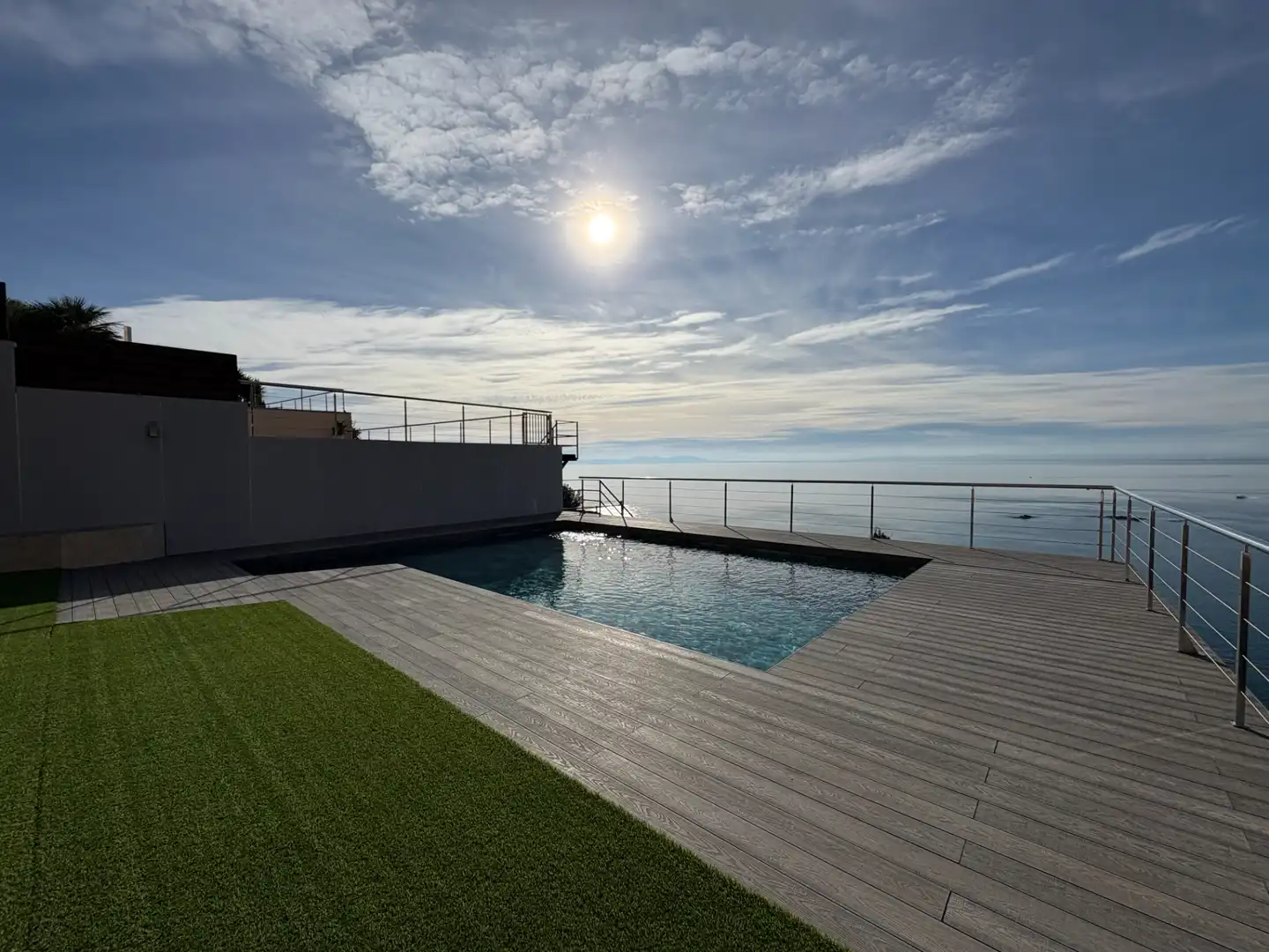 Piscina de Casa adosada en venda en Roses amb Aire condicionat, Calefacció i Jardí privat