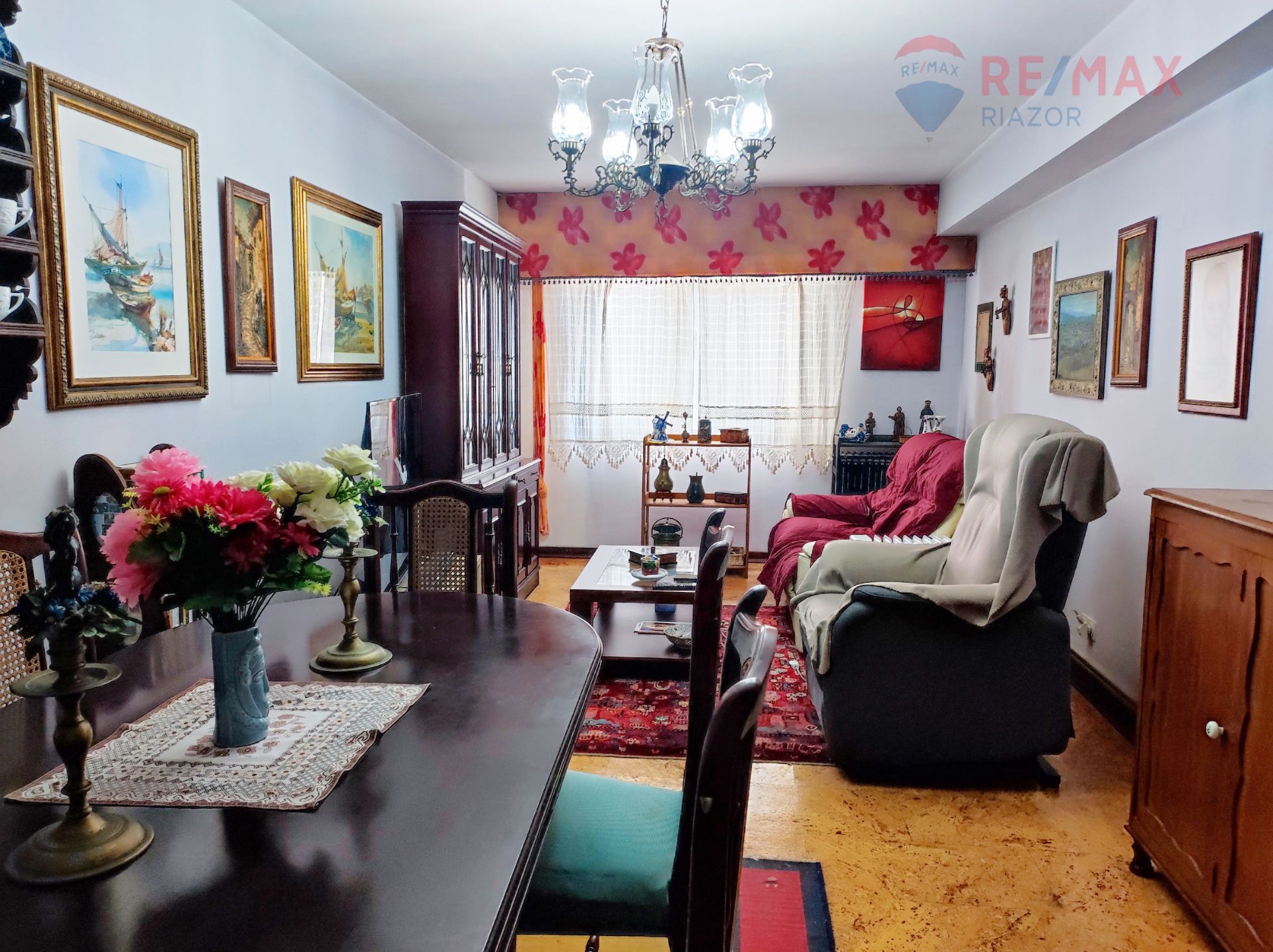 Living room of Flat for sale in A Coruña Capital   with Heating