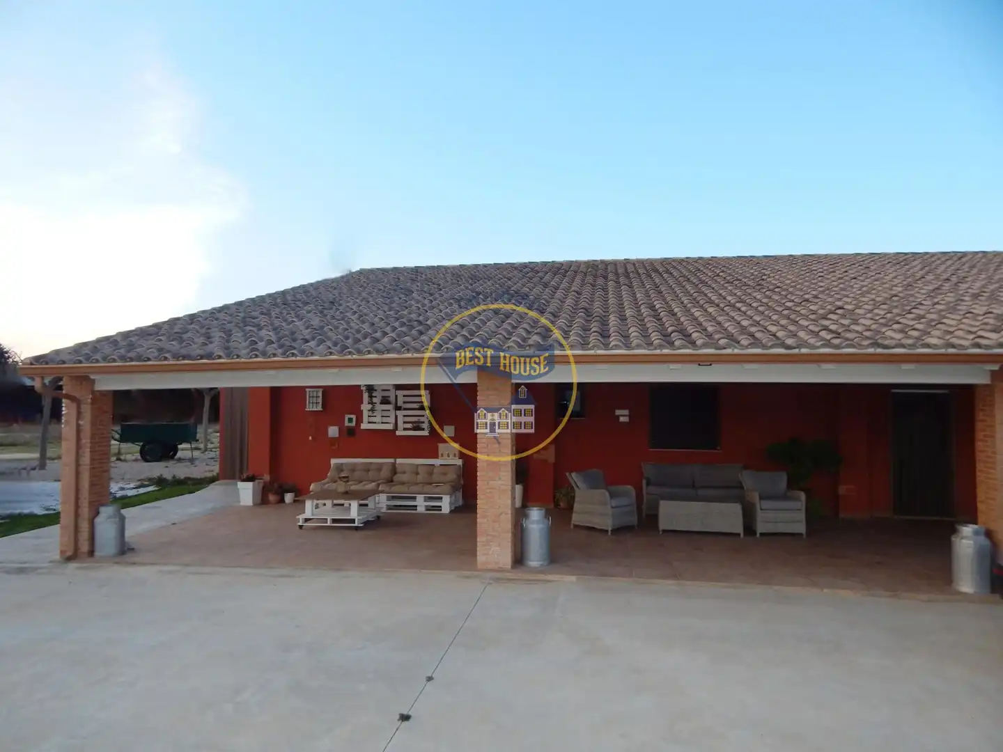 Xalet amb piscina en venda a L'Olleria