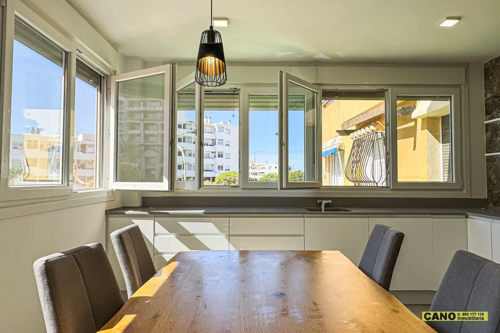 Dining room of Flat for sale in Roquetas de Mar  with Air Conditioner, Heating and Terrace