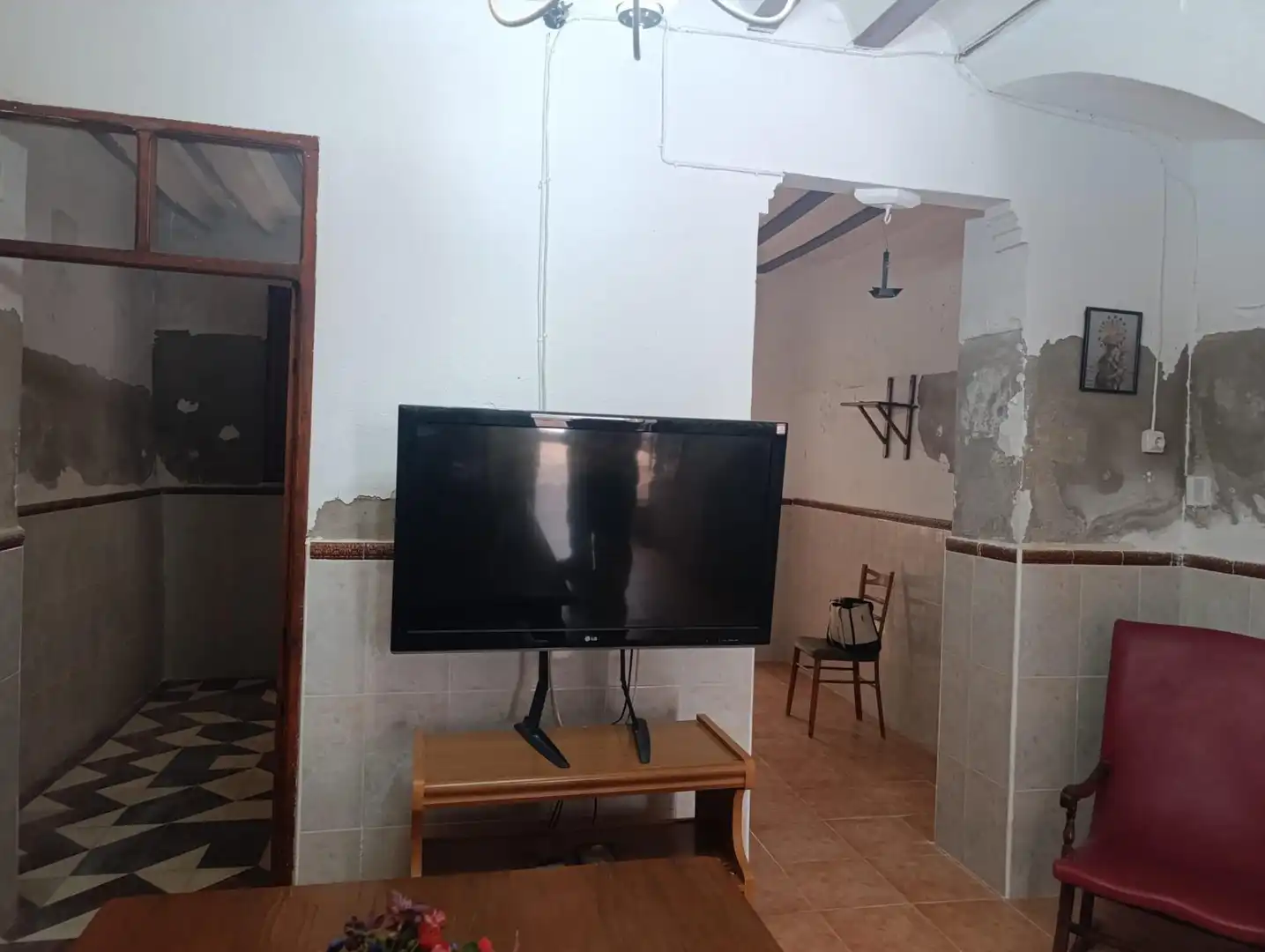 Sala de estar de Casa adosada en venta en Albudeite