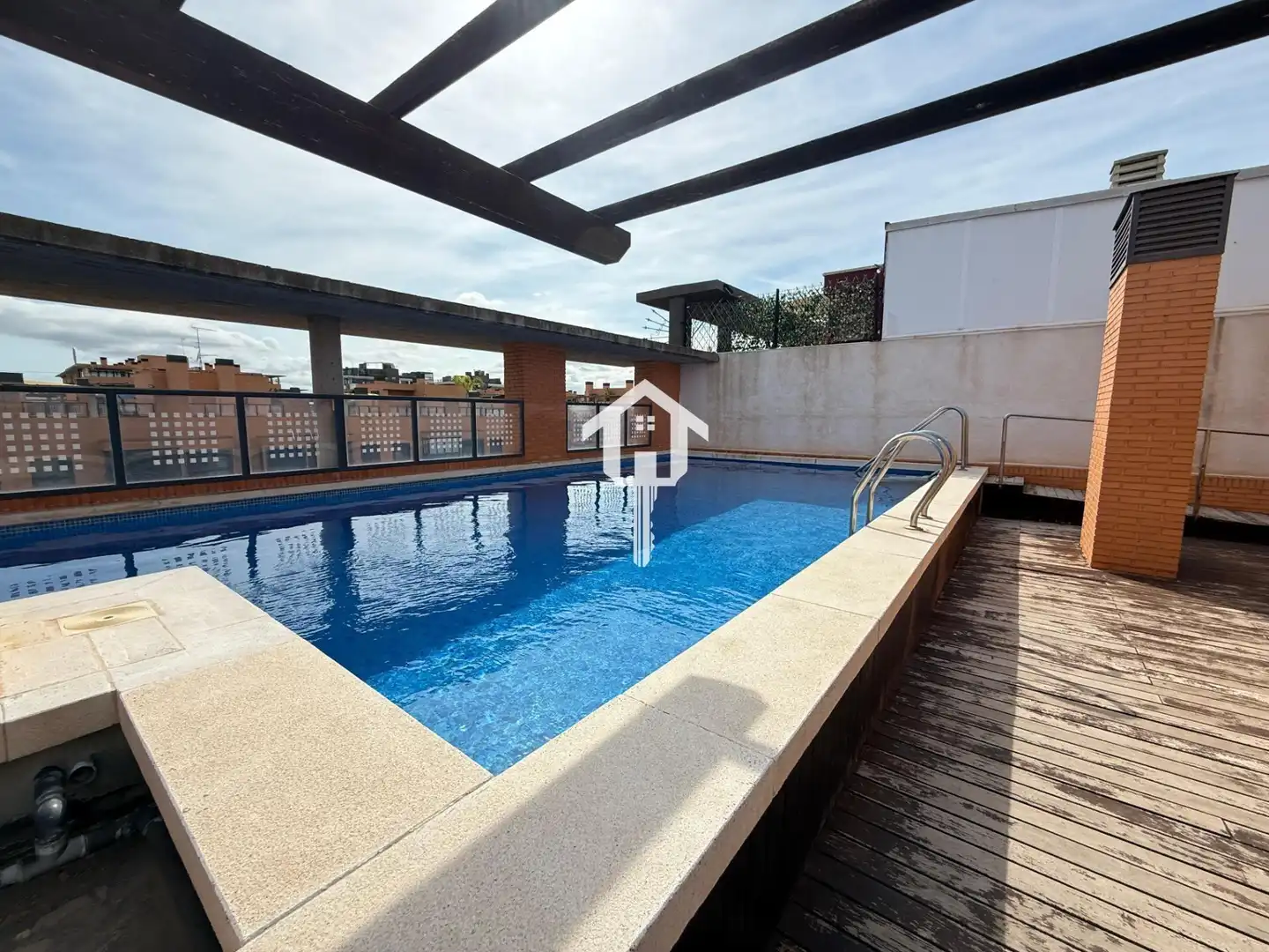 Swimming pool of Flat for sale in San Vicente del Raspeig / Sant Vicent del Raspeig  with Air Conditioner, Private garden and Furnished