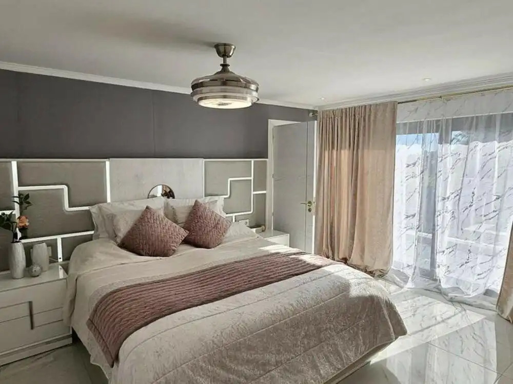Bedroom of Houses for rent in Estepona  with Air Conditioner, Private garden and Terrace