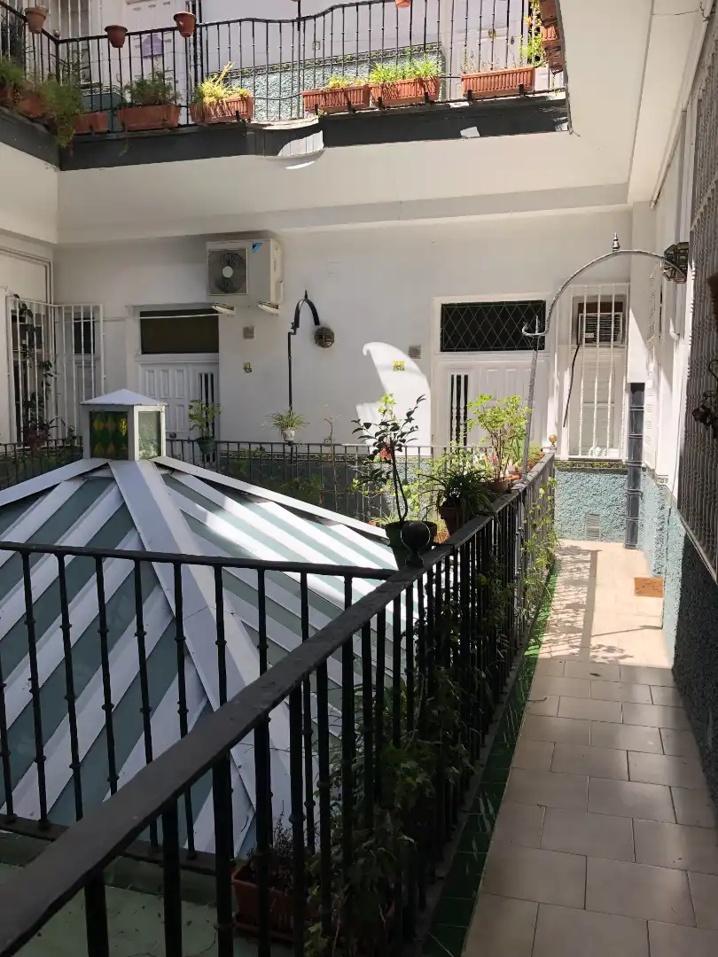 Terrasse von Maisonette zur Miete in Madrid mit Klimaanlage, Heizung und Parkett