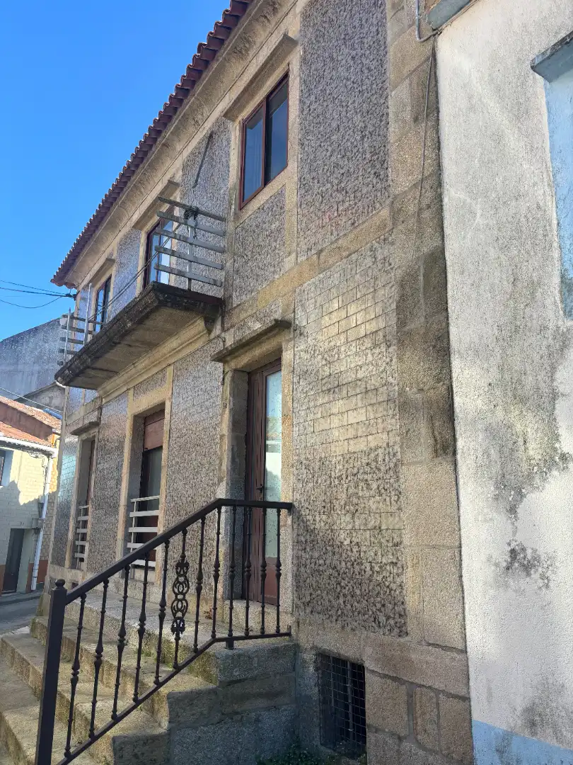 Exterior view of Houses for sale in Vilagarcía de Arousa  with Balcony