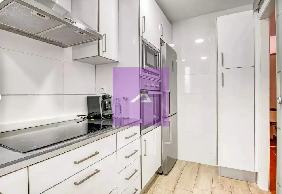 Cuina de Apartament en venda en Sueca amb Terrassa, Moblat i Balcó