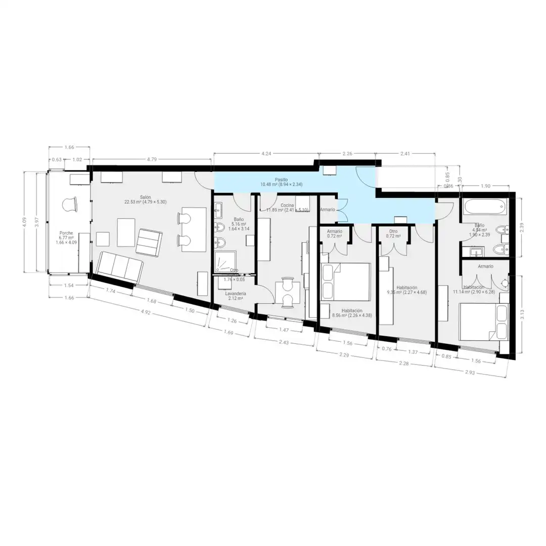 Piso con ascensor en venta en Puerto de Sagunto, imagen 28