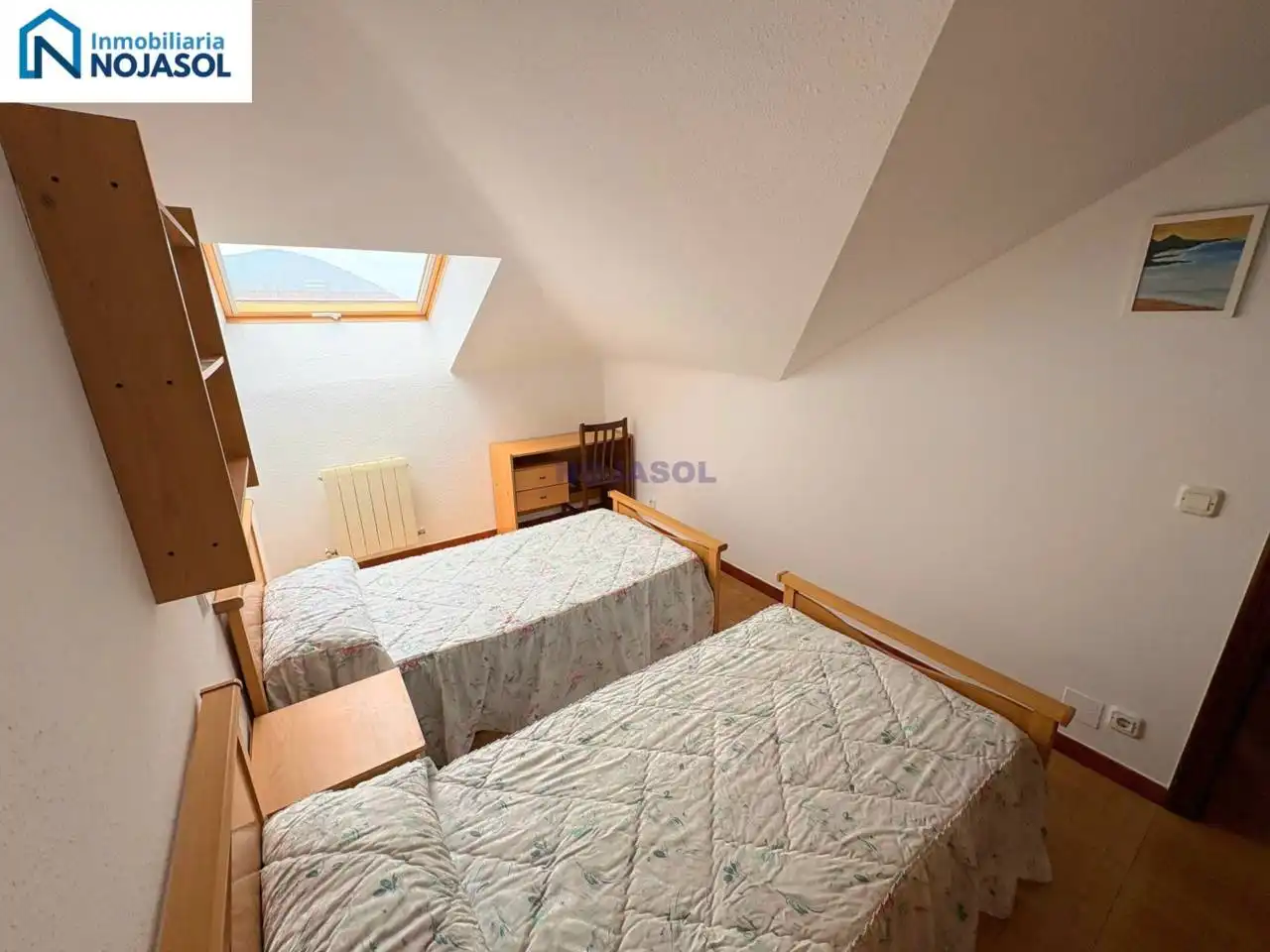 Bedroom of Flat for rent in Noja  with Heating, Terrace and Furnished