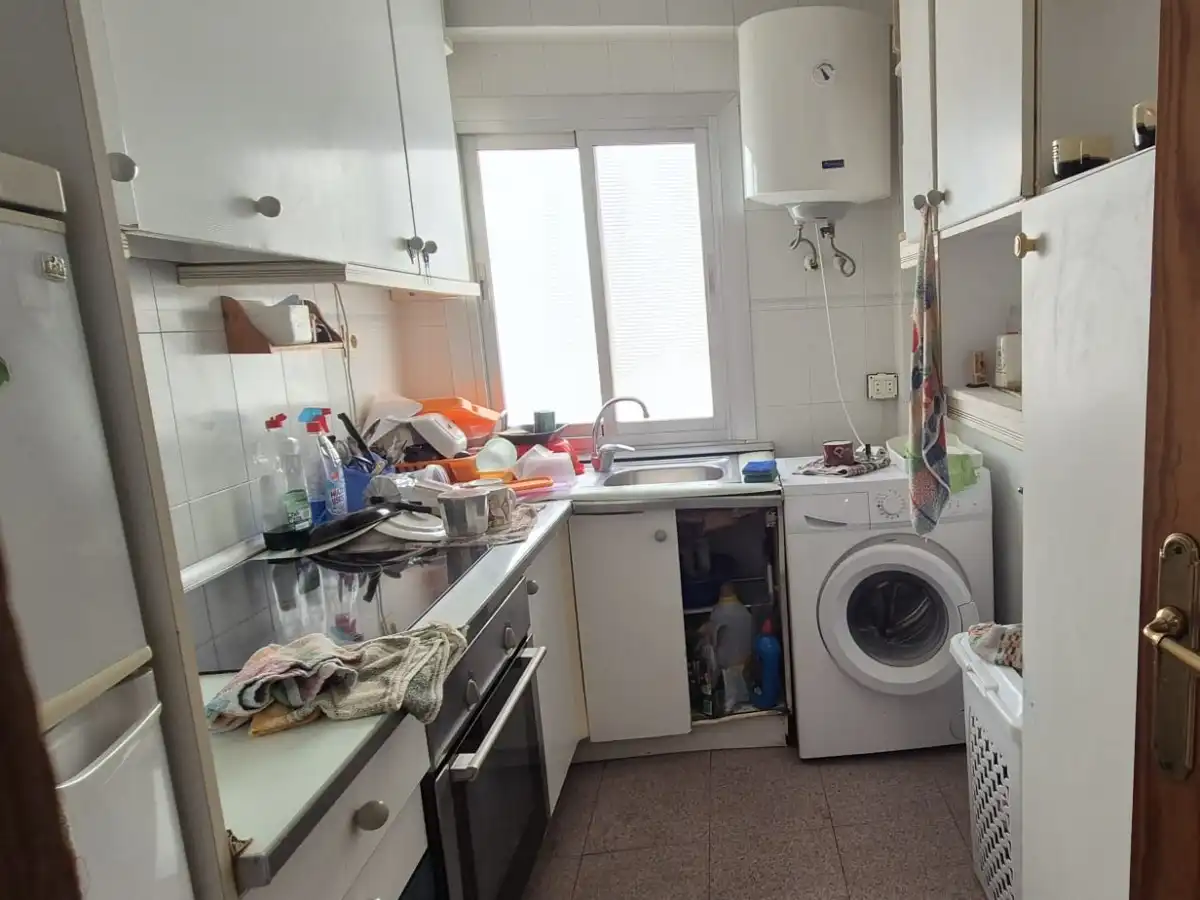 Küche von Wohnung zum Verkauf in Almería mit Balkon