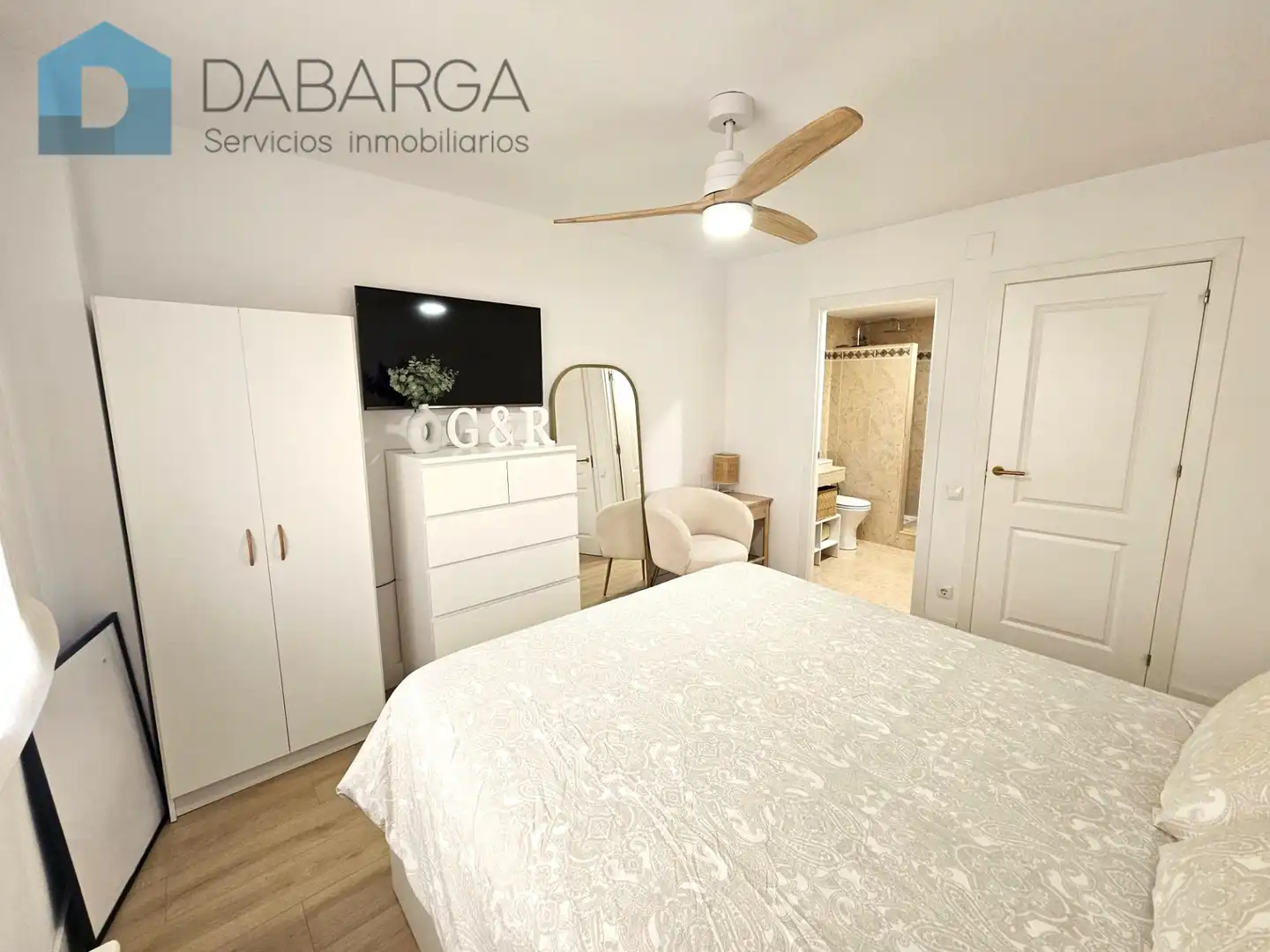 Schlafzimmer von Wohnung zum Verkauf in Molins de Rei mit Klimaanlage, Heizung und Parkett