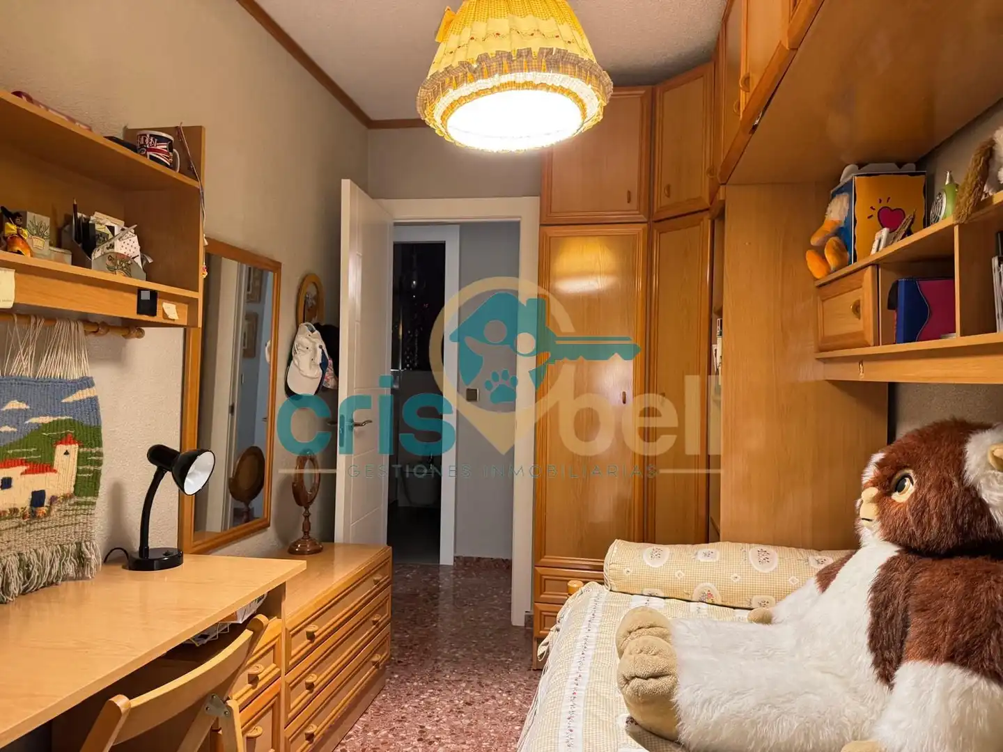 Bedroom of Flat for sale in Lorca  with Air Conditioner, Furnished and Oven