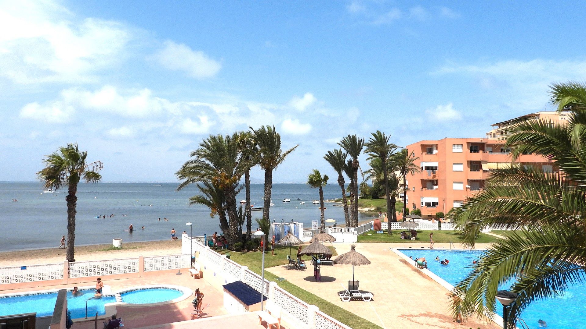 Bedroom of Apartment for sale in La Manga del Mar Menor  with Heating, Terrace and Furnished