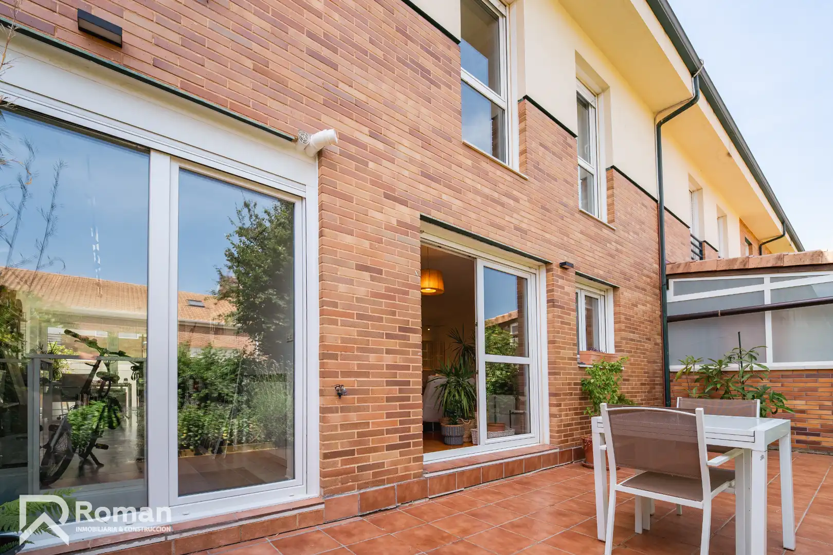 Terraza de Casa adosada en venta en Ezcabarte con Calefacción, Parquet y Terraza