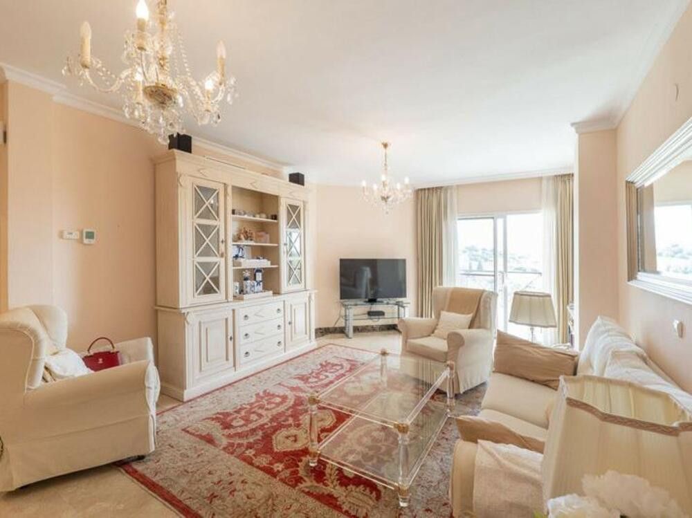 Living room of Apartment to rent in Estepona  with Air Conditioner, Terrace and Storage room