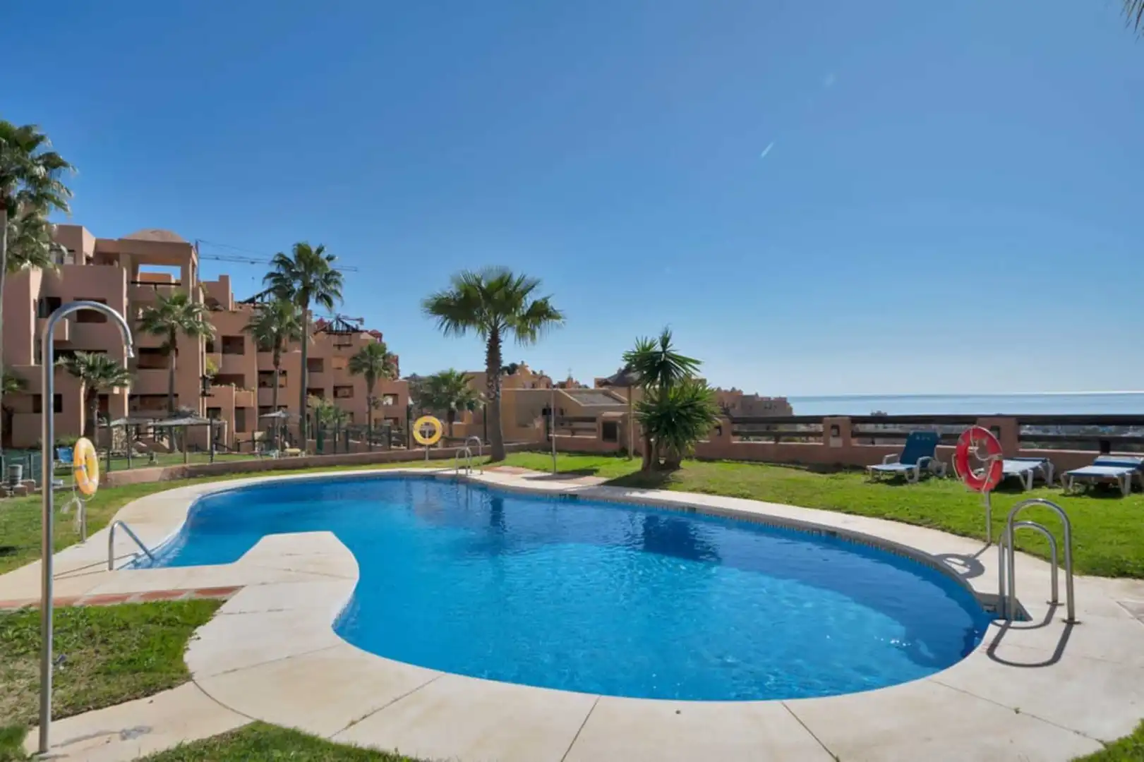 Garden of Apartments for sale in Manilva  with Air Conditioner, Terrace and Storage room
