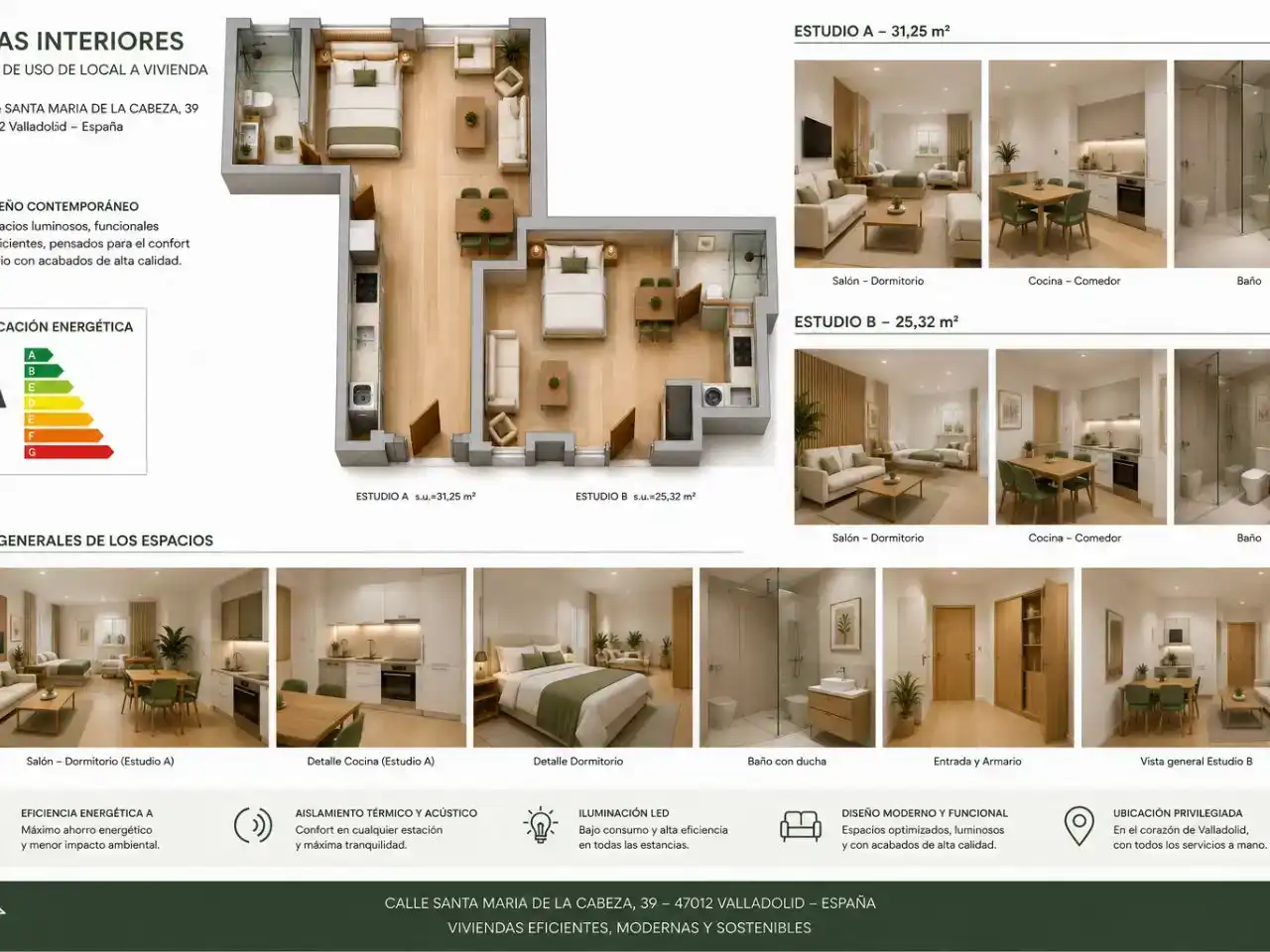 Dormitori de Loft en venda en Valladolid