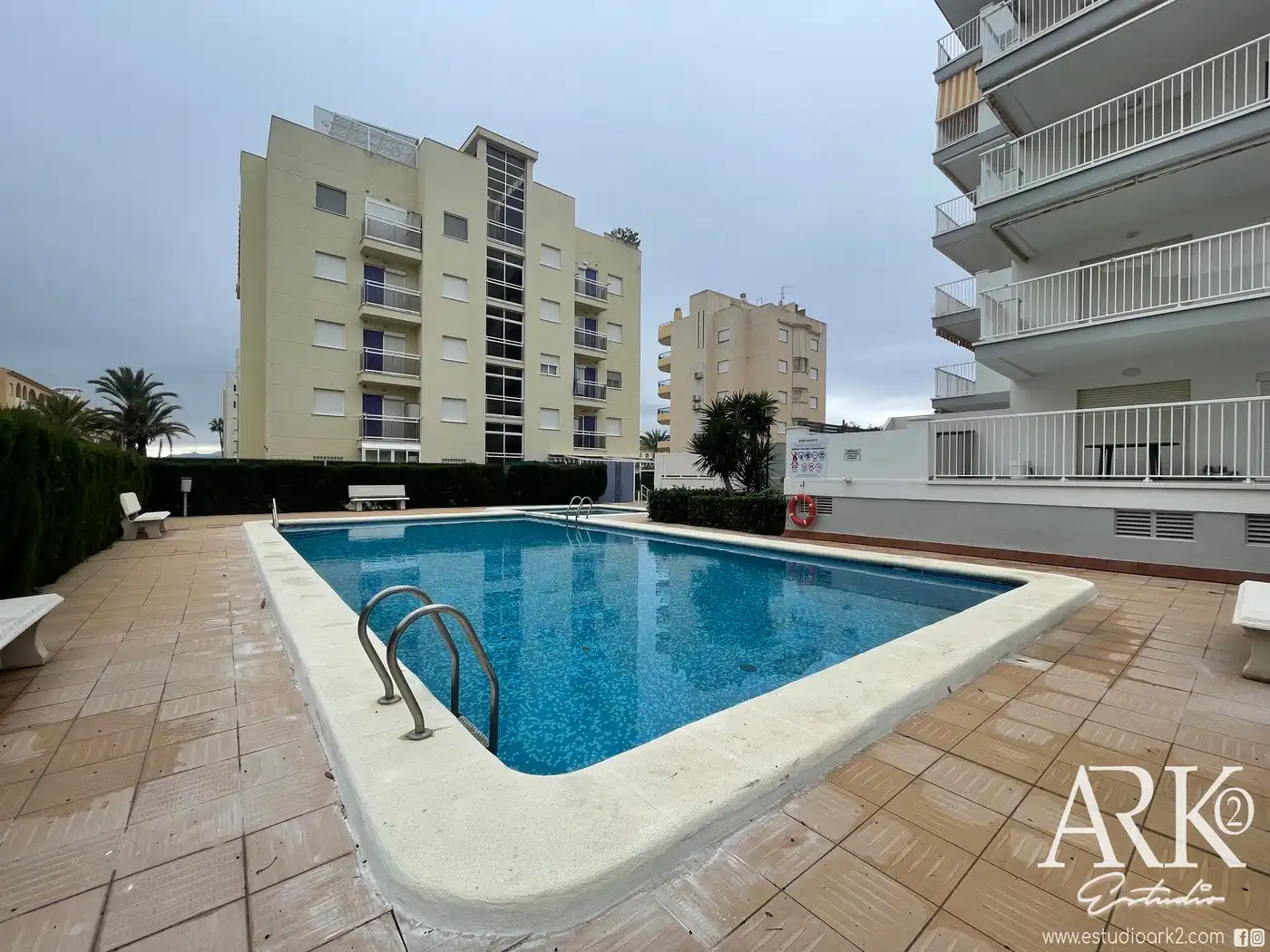 Piscina de Apartamento en venta en Piles con Aire acondicionado, Terraza y Trastero