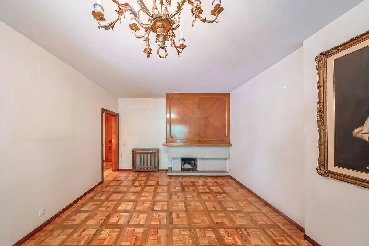 Sala d'estar de Pis en venda en Madrid amb Calefacció, Terrassa i Traster