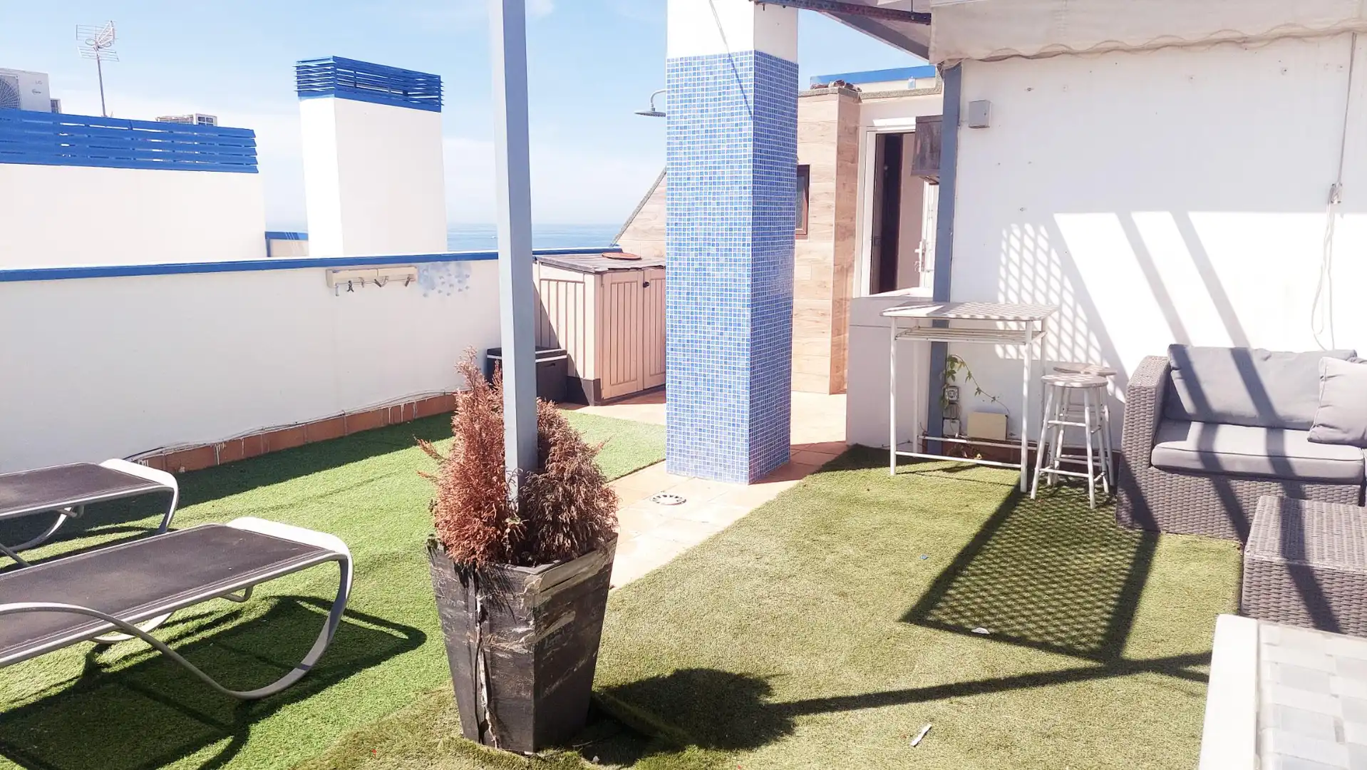 Terraza de Dúplex en venta en Torrox con Aire acondicionado, Calefacción y Terraza