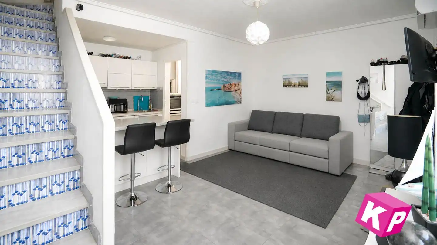 Sala de estar de Casa o chalet en venta en Santa Pola con Aire acondicionado, Terraza y Amueblado
