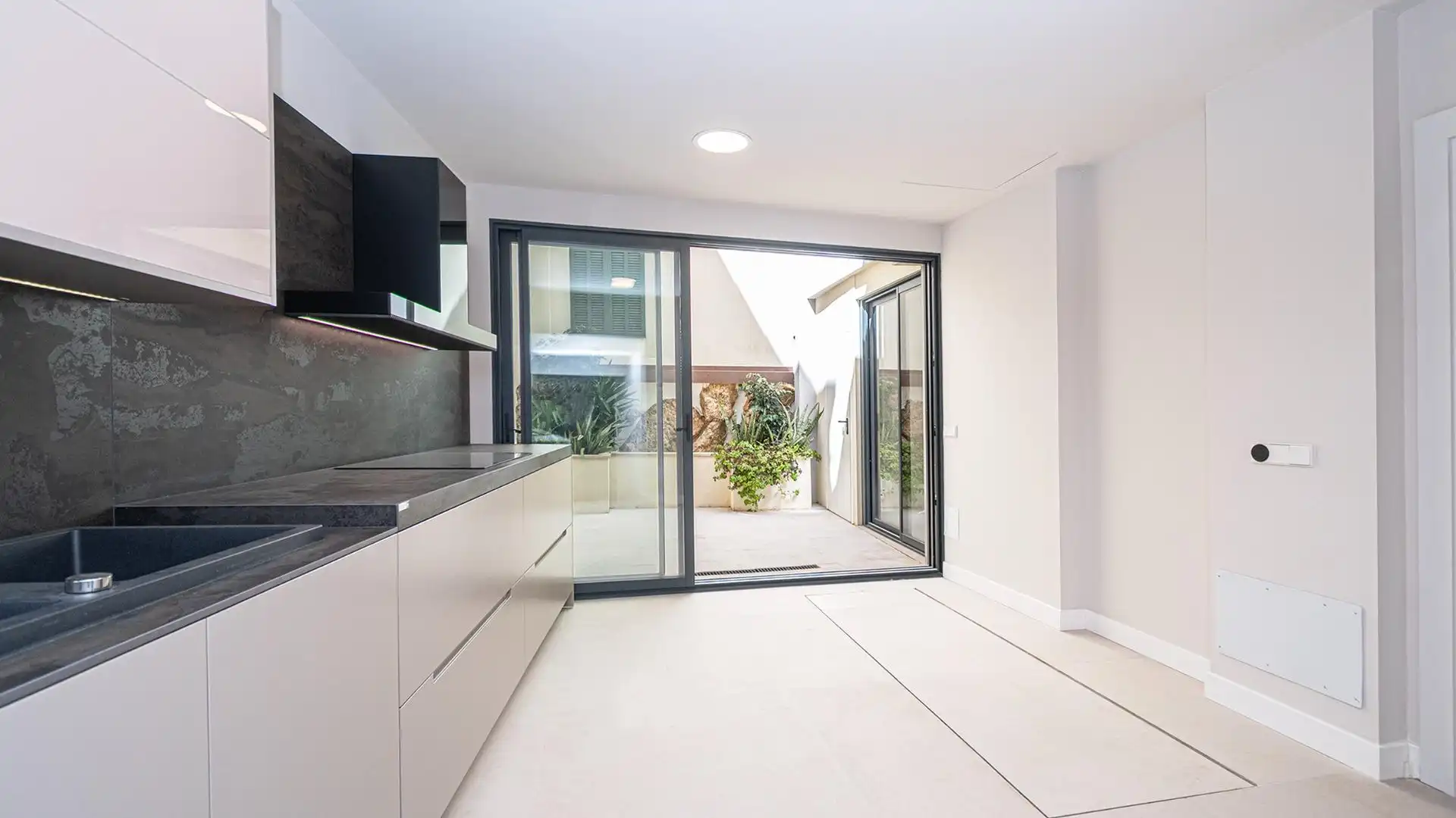 Kitchen of Planta baja for sale in Selva  with Air Conditioner, Private garden and Terrace