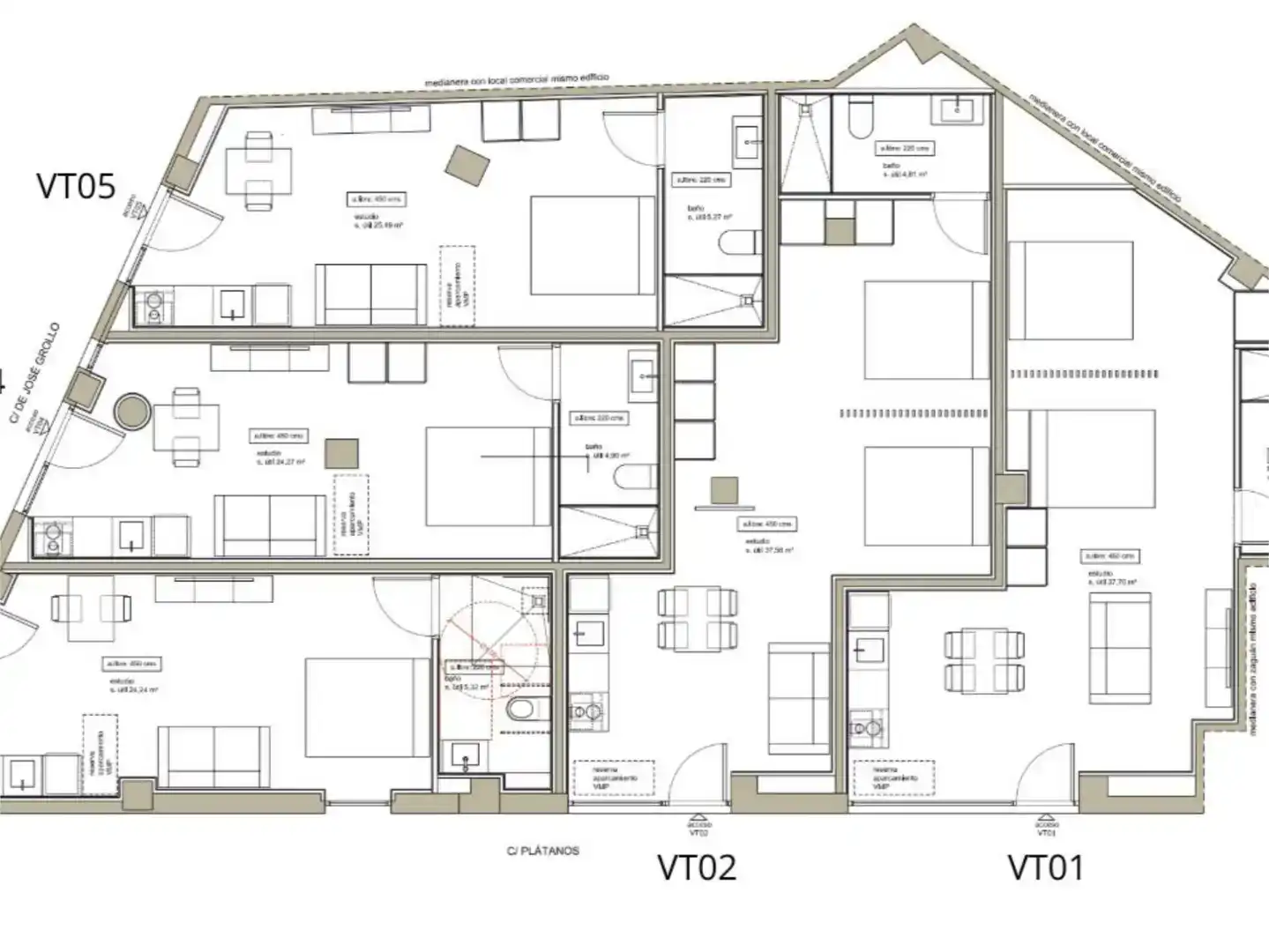 Wohnung zum Verkauf in Valencia mit Klimaanlage und Möbliert